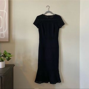 Banana Republic Mesh Midi Dress
